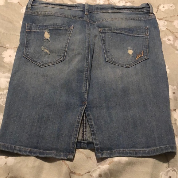 Size 6 denim skirt women’s Express - Picture 4 of 5